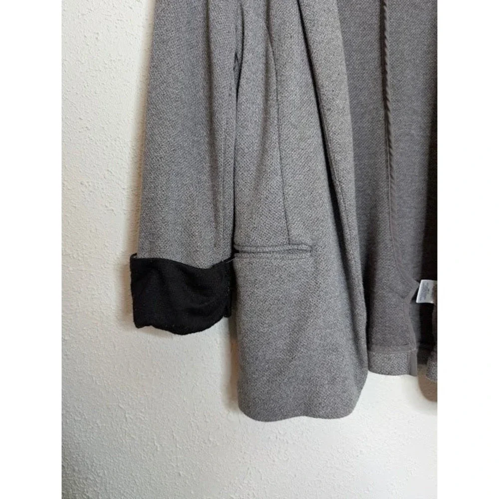 Skies are Blue Soft Gray Blazer Womens Size Medium Classic‎ Preppy Workwear